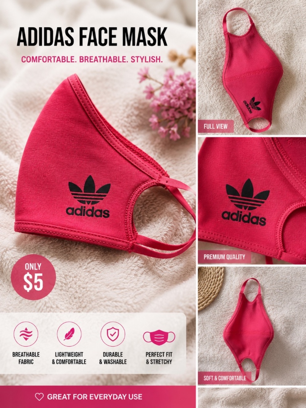 Adidas Mask - Picture 2 of 3